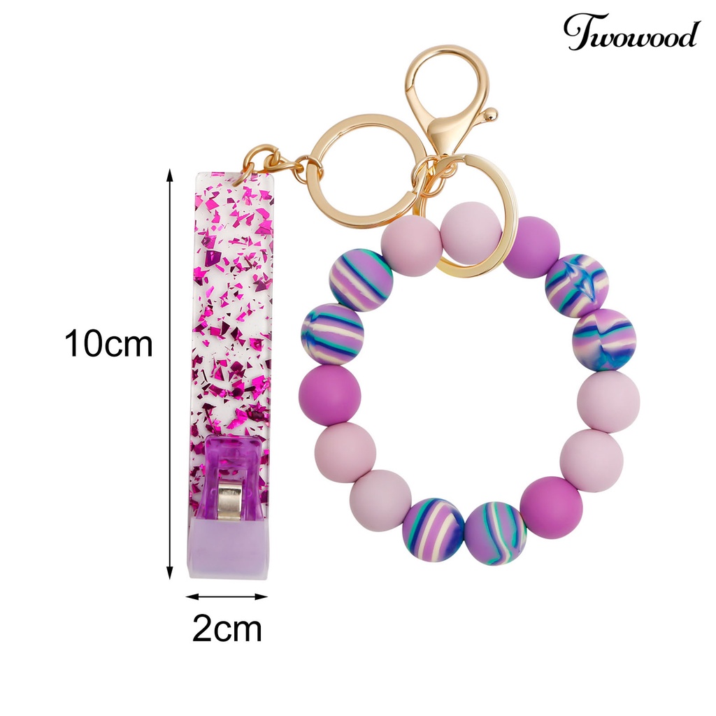 Twowood Gantungan Kunci Multifungsi Warna Cerah Untuk Pria / Wanita