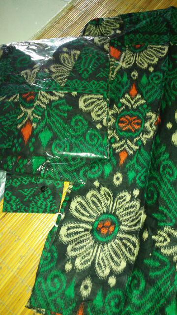 Kemeja Batik Pria Lengan Panjang Motif Songket New Alka 09
