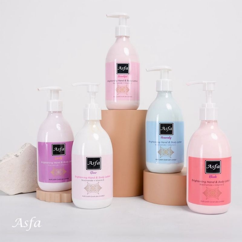 ASFA BRIGHTENING HAND &amp; BODY LOTION WITH NIACINAMIDE + VITAMIN E