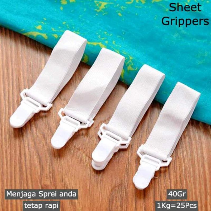 PENGAIT SPREI SHEET GRIPPERS KAIT SPREI PERLENGKAPAN TIDUR PERLENGKAPAN BED COVER ALAT RUMAH TANGGA 