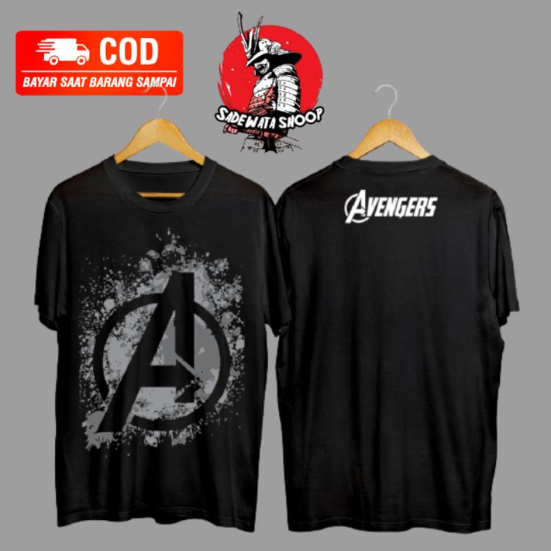 Baju pria dewasa avengers / distro cowok avengers / tshirt distro pria dewasa avengers