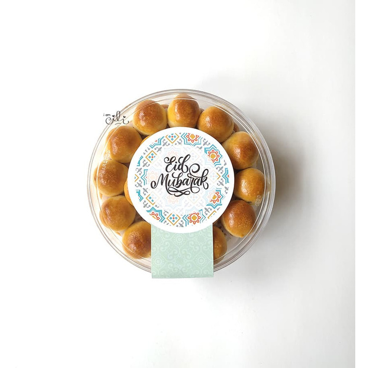 

(SIF013) stiker lebaran lucu untuk toples 250gr (uk 7x14cm) - GROSIR - PROMO - Bisa COD - TERLARIS