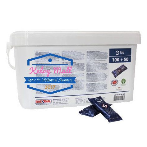 Rational Combi Oven SCC Pill Biru Tablet Pill Care Tabs