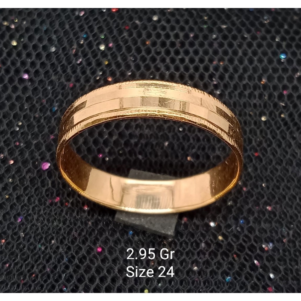 Cincin Emas 17 K - 2.95 Gr Kadar 750 - 3372