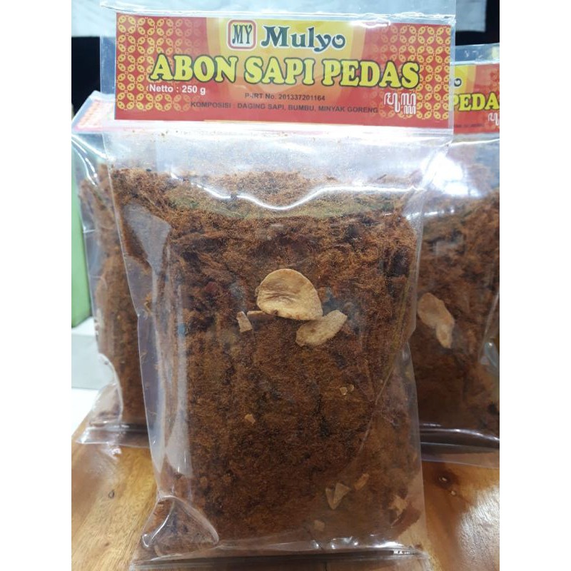 

Abon Sapi Asli Rasa Pedas Manis