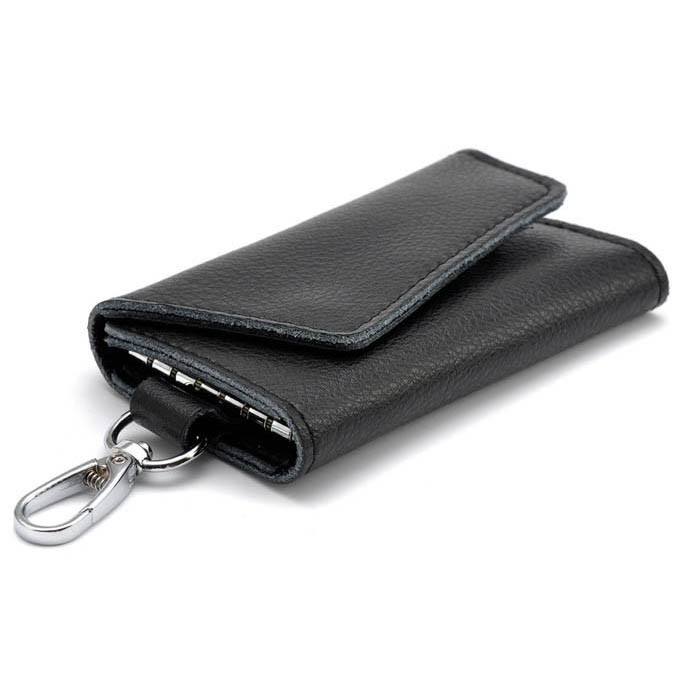 Dompet Gantungan Kunci Mobil Purse Fashion - OMHAQUBK Black 1 3