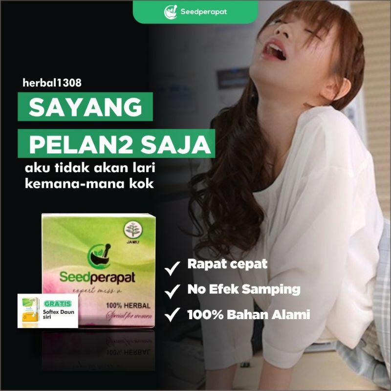 SEED PERAPAT Jamu Herbal Pelancar Haid Ampuh Mempelancar Haid Pereda Nyeri Haid