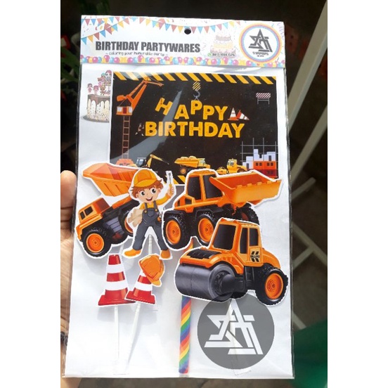 

TOPPER KUE KONTRAKTOR MOBIL MOBILAN TERMURAH REAL PICTURE