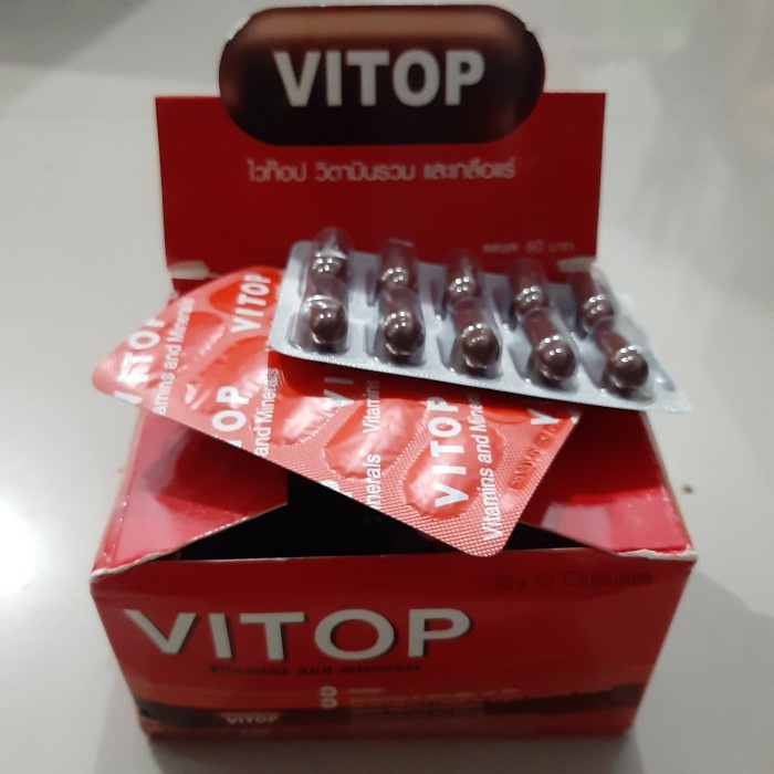 MH.HOMESTORE- VITOP Vitamins Vitamin Minerals Doping Thailand Ayam Bangkok