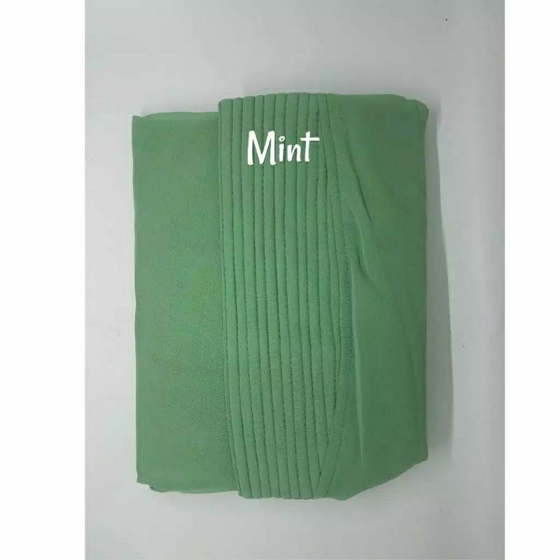 PROMO 12.12 sale HIJAB KHIMAR JUMBO 2 LAYER HIJAB/ KHIMAR RAIZA /FASHION MUSLIM TERBARU KERUDUNG /HIJAB INSTAN/HIJAB SYAR'I-Mint