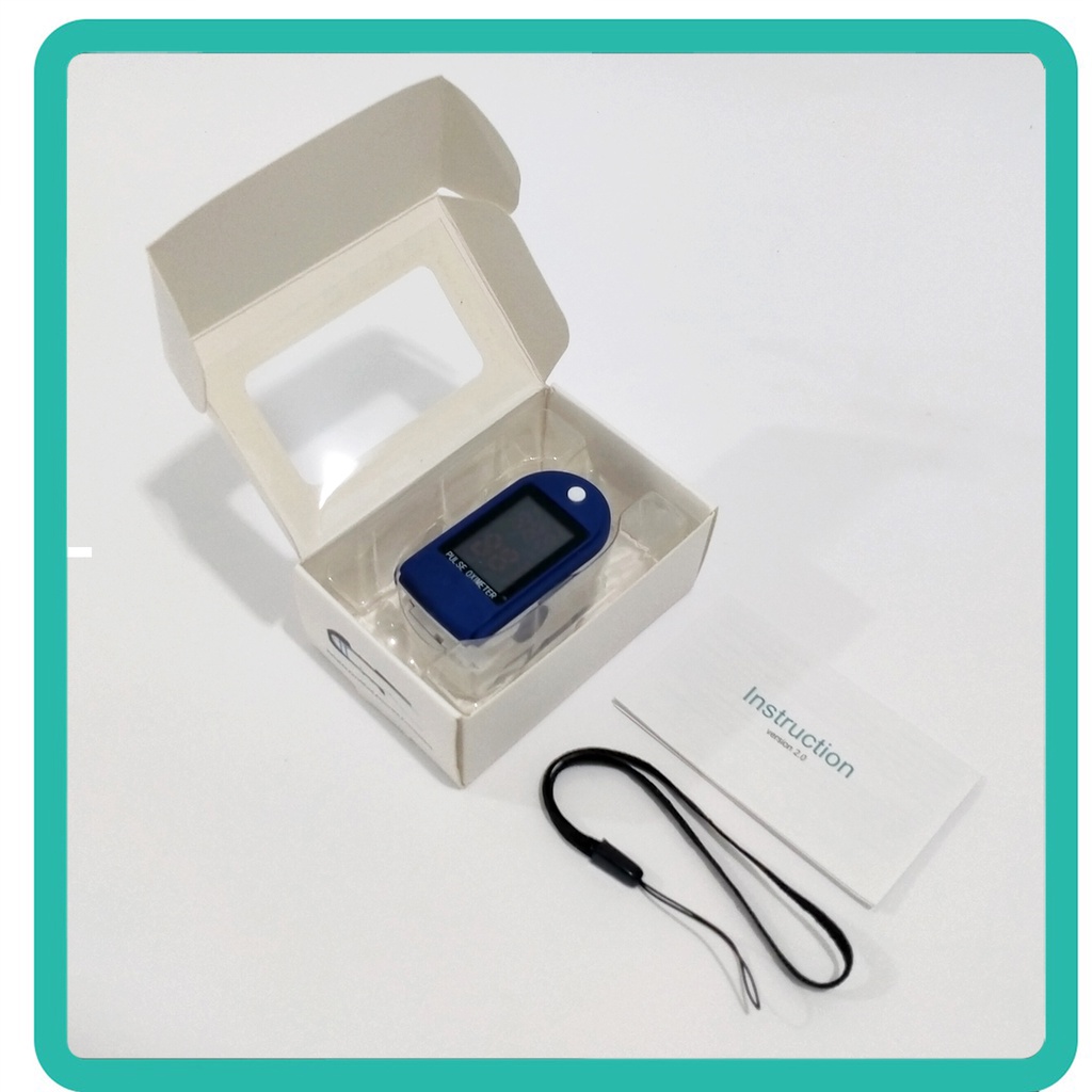 Pulse Oxymeter (Alat Ukur Kadar Oksigen / Saturasi Oksigen) fingertip Oximeter