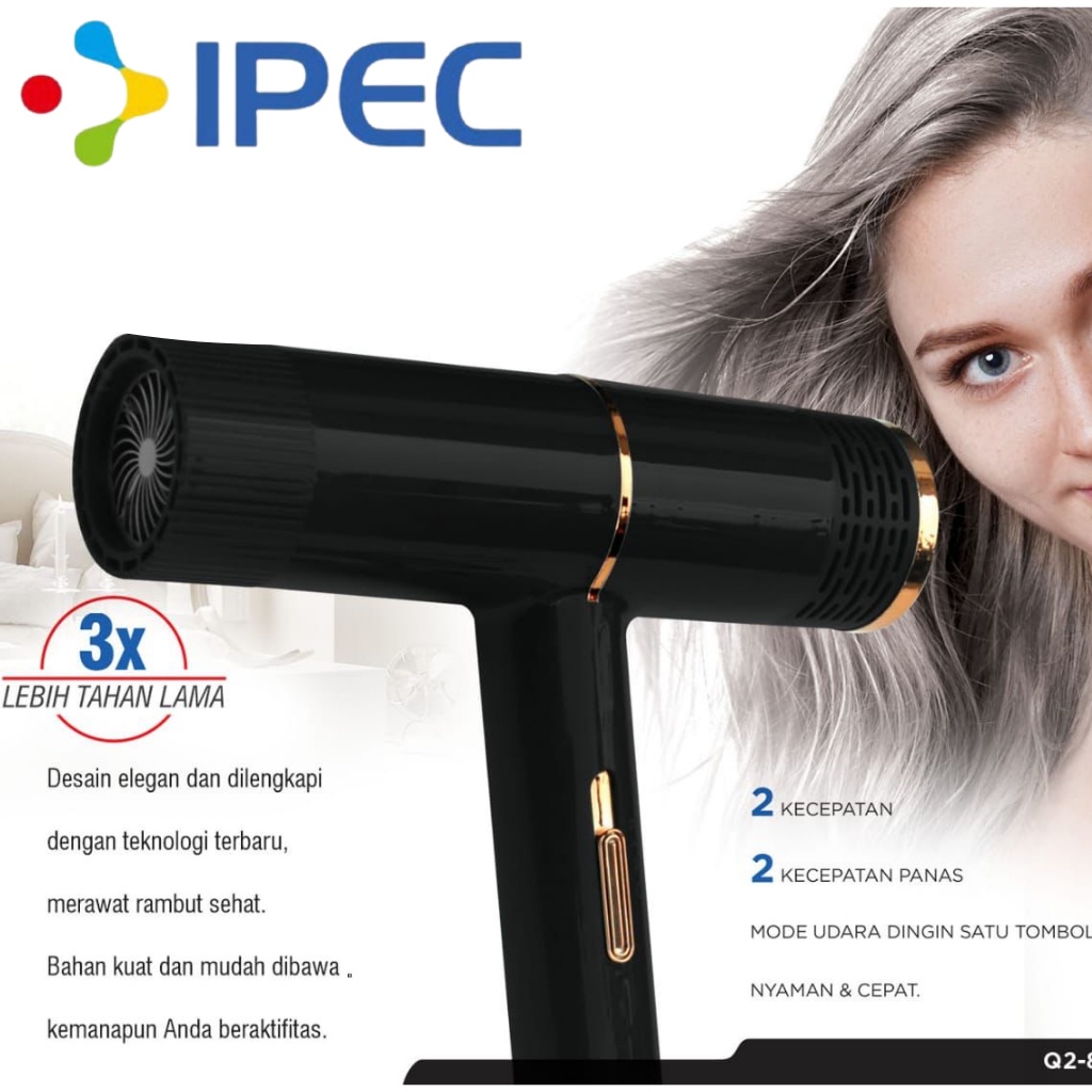 HairDryer Mode Panas dan Dingin / Pengering Rambut Hair Dryer Tahan Lama / 8108