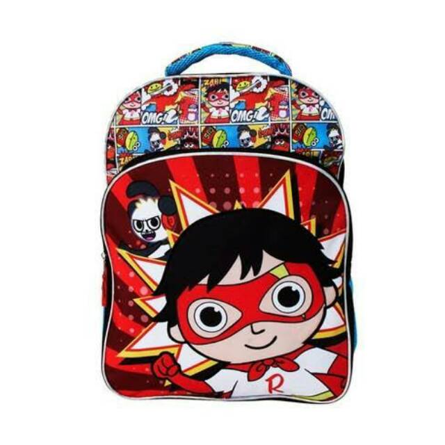 Ryan Toy Review Ryan's World 18" Super Cool Kids Backpack / Tas Ryan