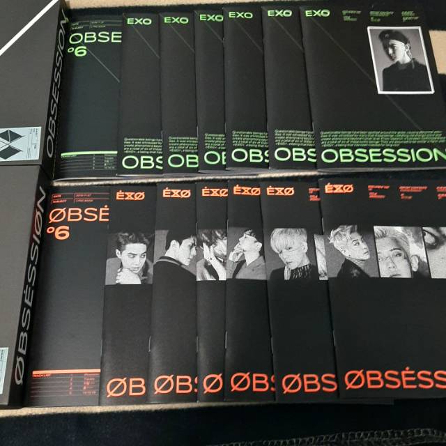 [SHARING] EXO Mini Photobook - Official from EXO Album OBSESSION (X-EXO / EXO ver.) suho chen baekhy