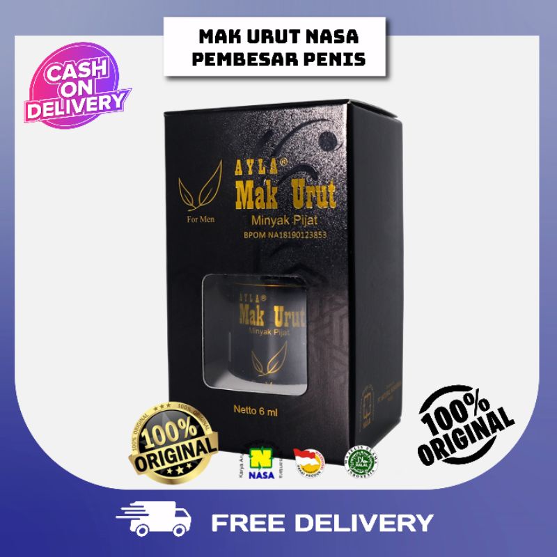 Mak Urut Nasa Original Minyak Pijat Pembesar Pemanjang Alat Vital Pria