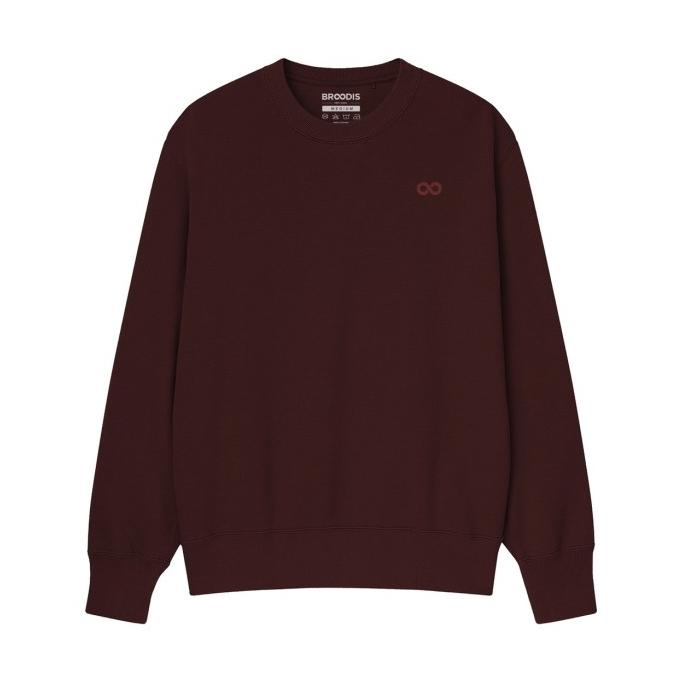 Broodis Sweatshirt Maroon Signature