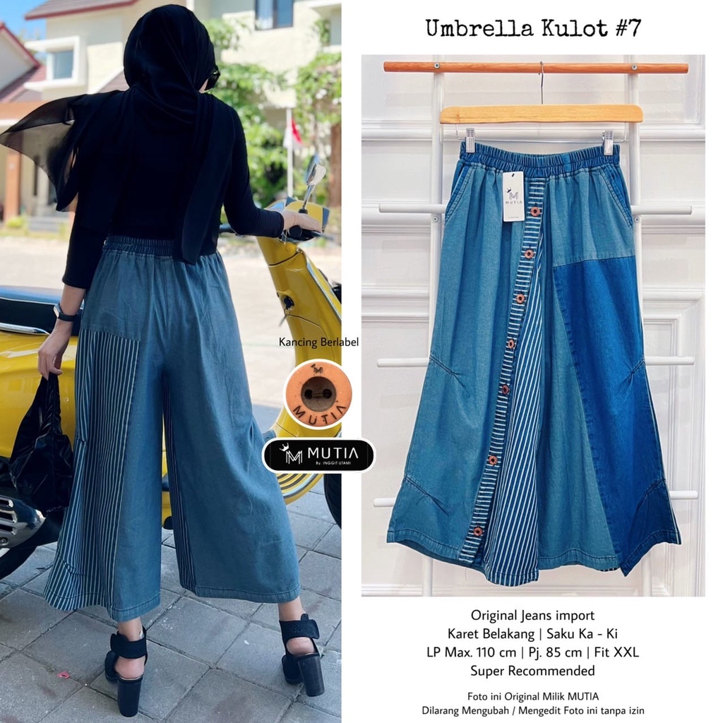 CELANA JEANS WANITA / 18.7 / DAILY UMBRELLA ZOLLA SNOWWA ROCELA / KULOT / PALAZZO / JOGGER / BAGY / CELENA WANITA / MUTIA