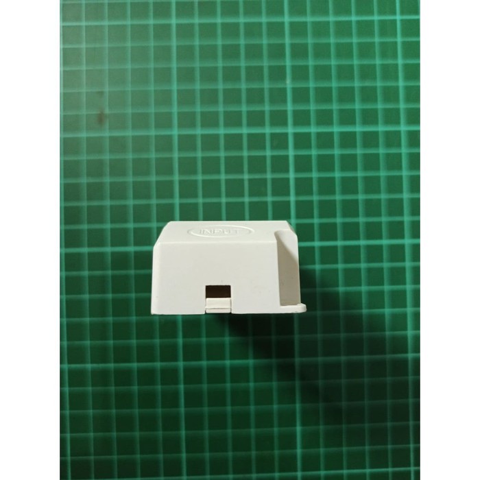 Box Kasing Casing Komponen Plastik Putih Ukuran 4,5 x 2,8 x 2 cm