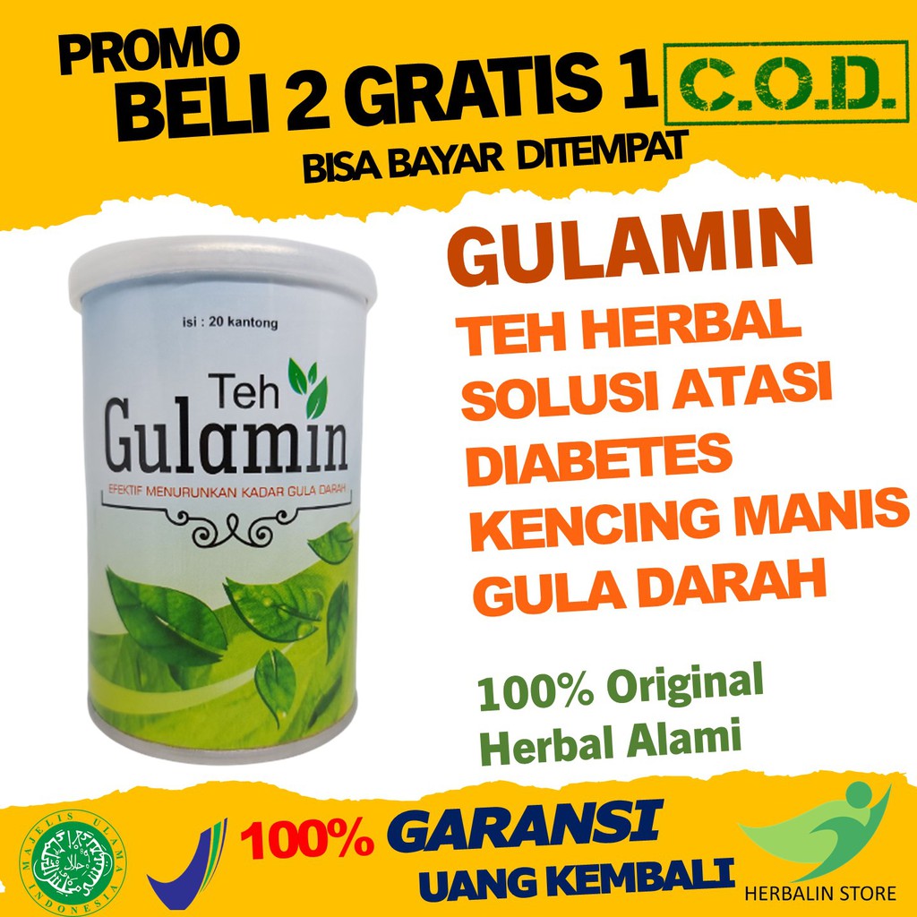 

Gulamin Teh Herbal Aman Turunkan Gula Darah Dan Diabetes