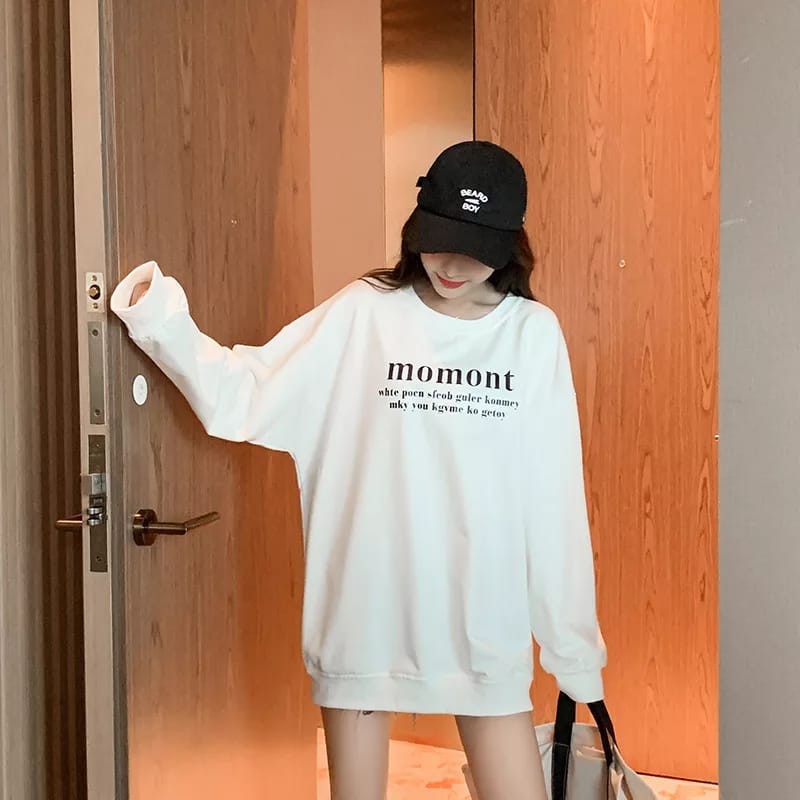 MOMONT SWEATER WANITA - ATASAN TEBAL PREMIUM