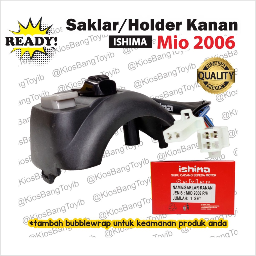 Saklar Holder Handle Switch Kanan Mio 2006 -ISHIMA-