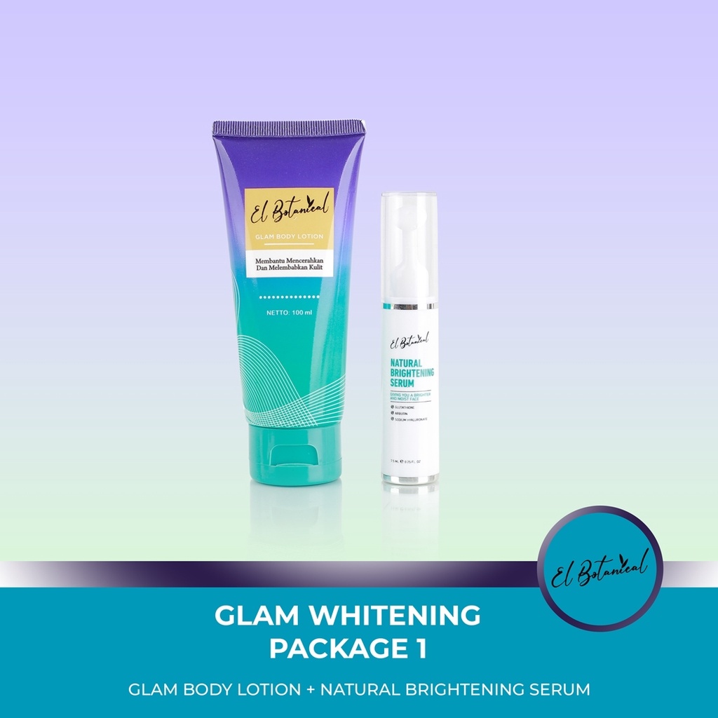 El Botanical Glam Whitening Package 1