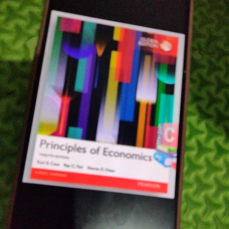 

Principles Of ekonomics 12th edition by Karl e case