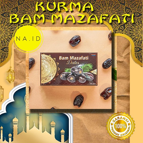 

Kurma Bam Mazafati Premium 650gr Tekstur Lembut Dan Basah