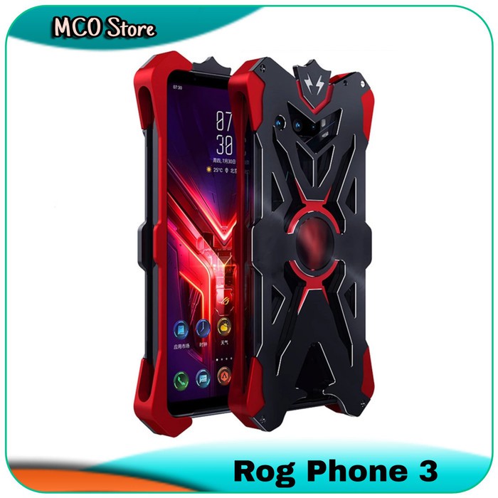 Asus Rog Phone 3 Metal Heavy Armor Back Cover Case Hard Case