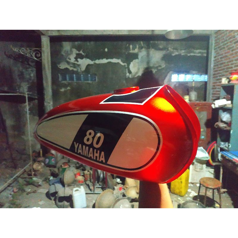 Karet Tangki GT80 Yamaha Trail Mini 80 Ganjal Tengki Minitrail Enduro