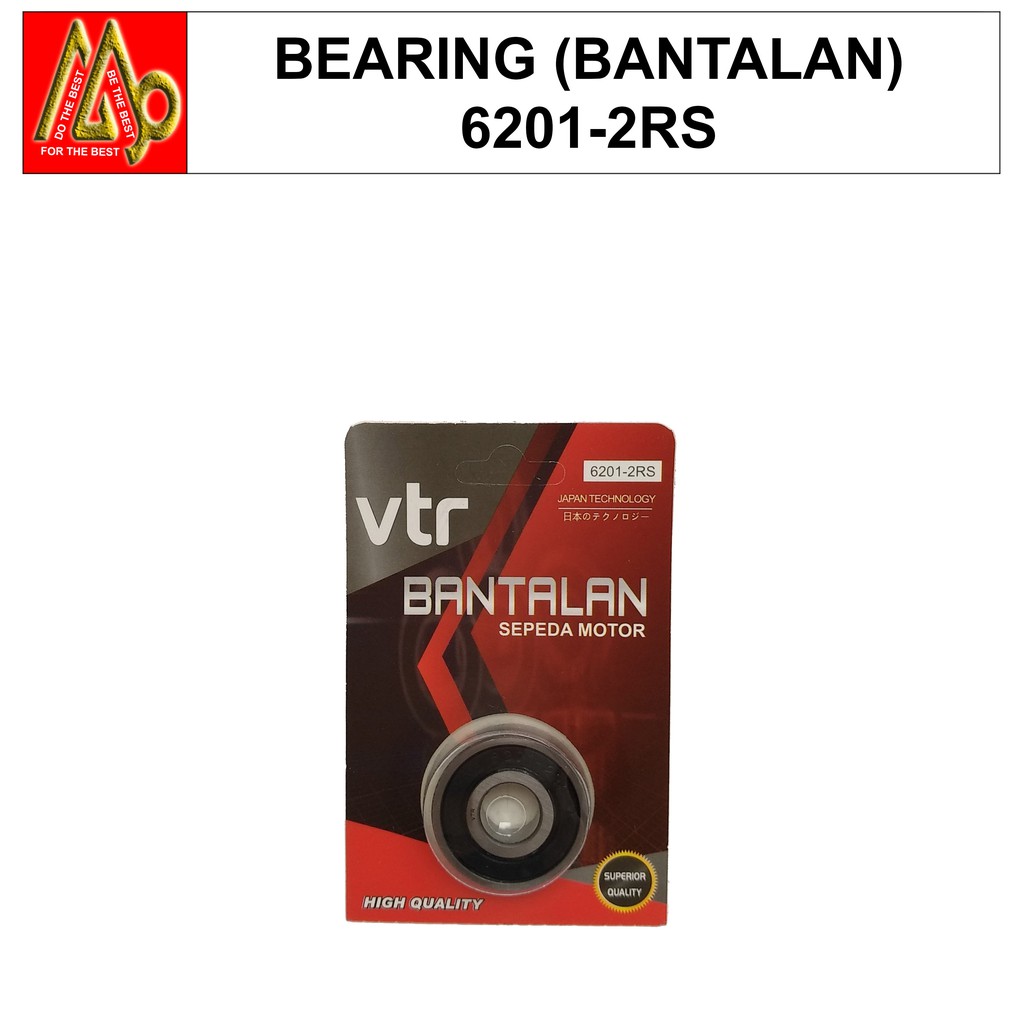 6201-2RS / VTR / Bearing (Lahar Roda) (Bantalan)