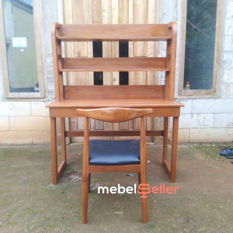 Meja Belajar Minimalis - Meja Belajar Jati - Meja Belajar Minimalis Jati