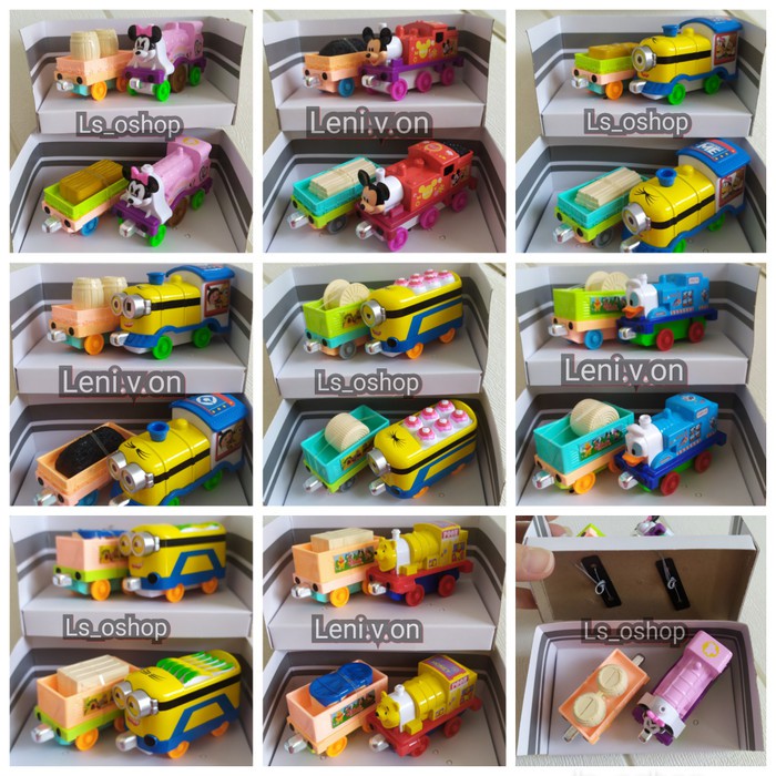 Mainan Kereta Api Mobil Konstruksi Magnet Play Train Playtrain Thomas Konstruksi Import