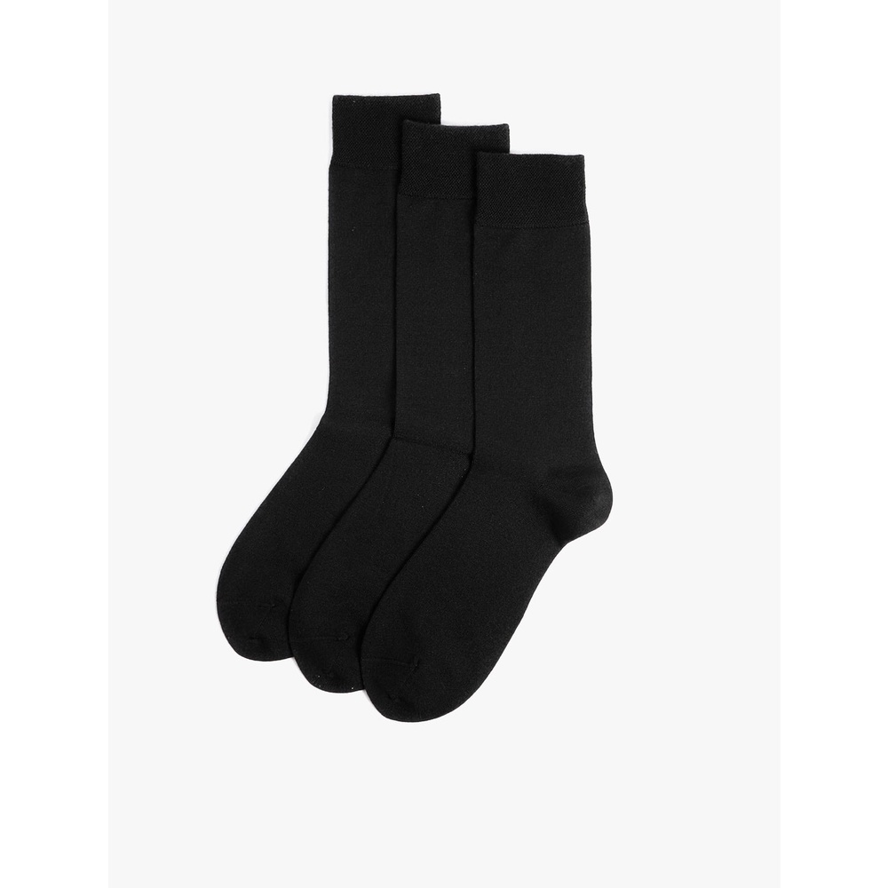 M&S - Kaos Kaki Pria - 3 Pack Merino Wool Rich Socks