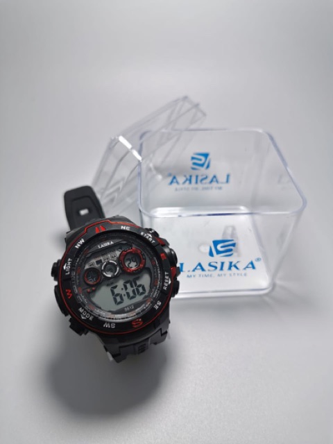 LASIKA 612 jam tangan sporty fashion anti air asli