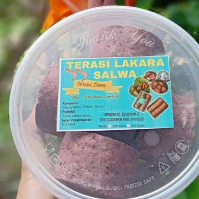 Terasi lombok asli udang rebon