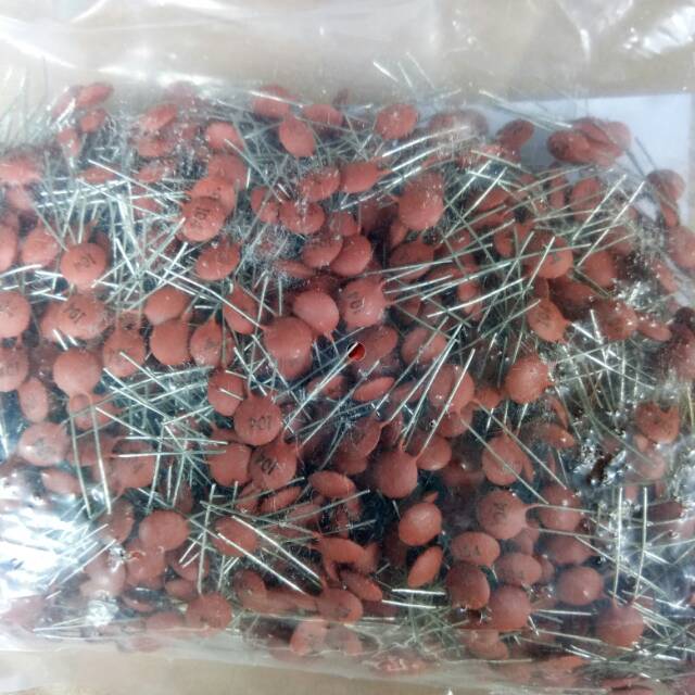Kapasitor keramik 104pf 50V 10pcs