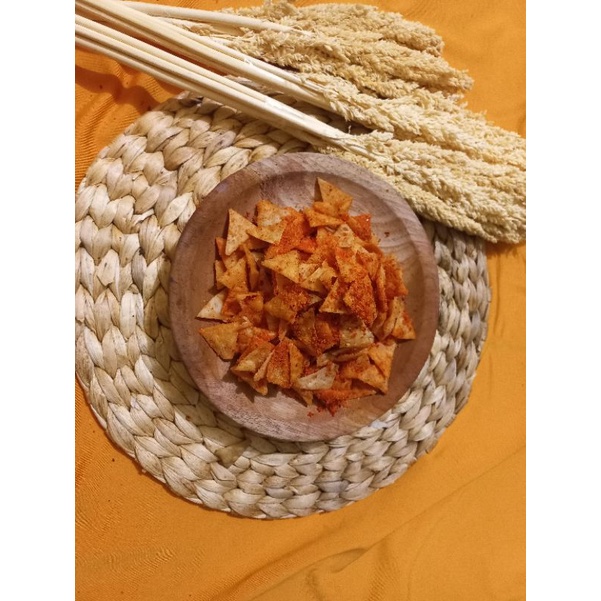 

KRIPIK KULIT PANGSIT / KRIPIK PANGSIT RASA BALADO PEDAS / JAJAN JADUL / JAJAN KEKINIAN