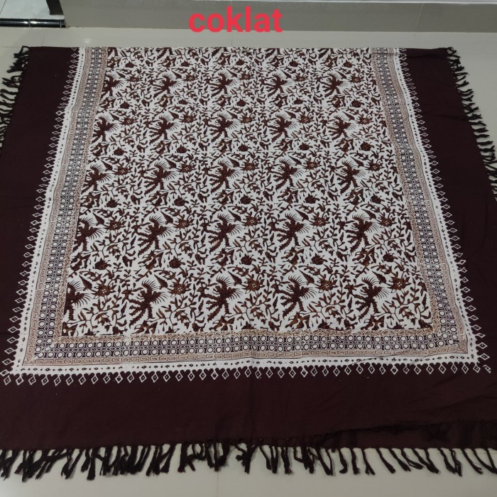 Taplak Meja Makan - Taplak Meja Makan Batik 8 Kursi