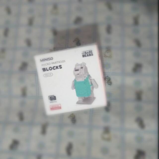 Miniso Micro Block Particles We Bare Bears Edition