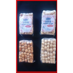 Cemilan Tahu Bulat Mini Rasa Pedas dan Tawar Murah Meriah tanpa beban 1 pack isi 10pcs kecil