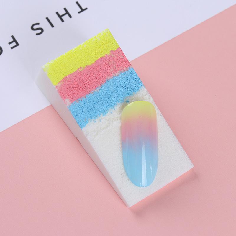 3Pcs/set Nail Sponges Nail Art Gradient Color Stamping Sponge DIY Nail Art Design Tool