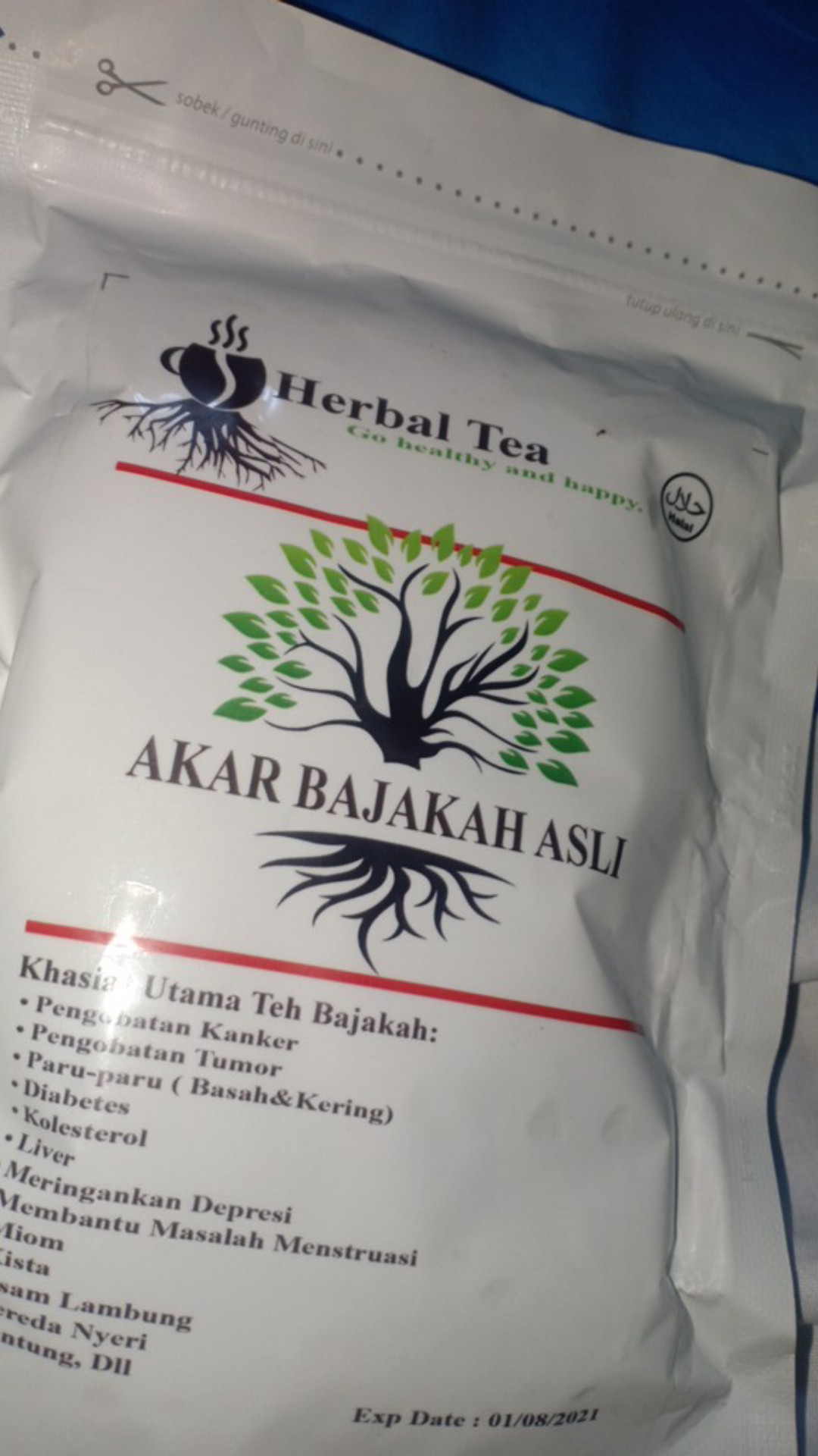 Teh Bajakah Siap Minum Asli 100 % - Obat Kanker Tumor Asli Kalimantan