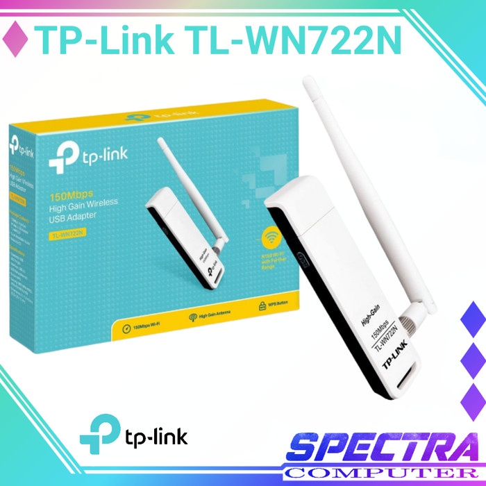 Wireless USB Adapter TP-Link TL-WN722N / TP LINK TL WN722N / WN 722N