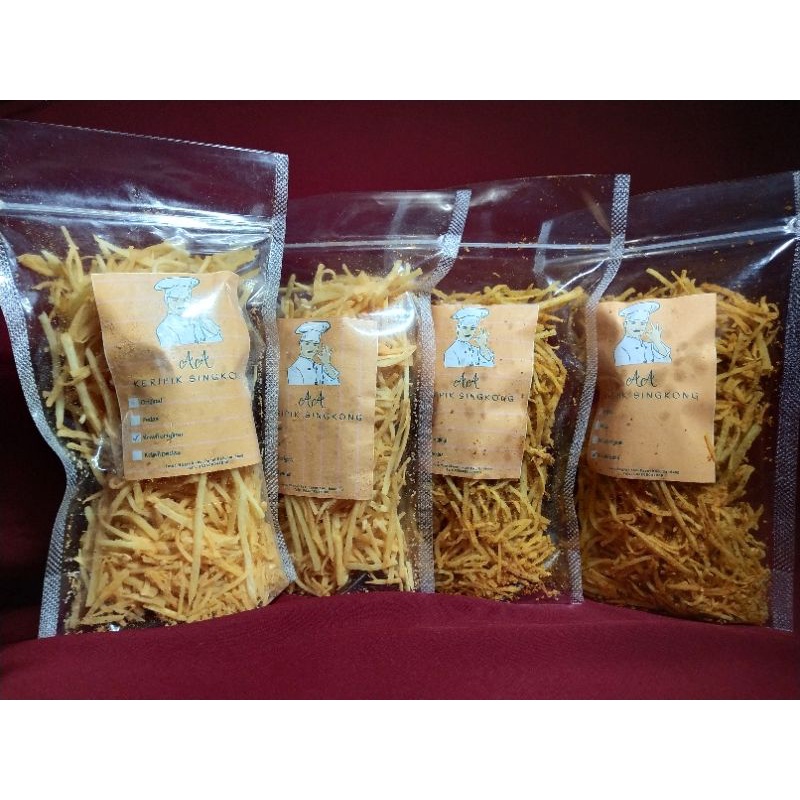 

kripik singkong kriwil/viral rada pedas.