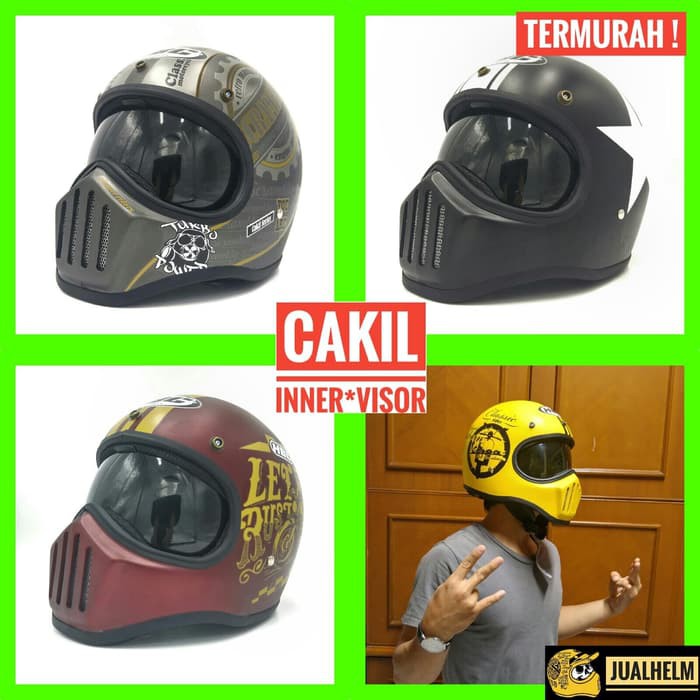 Helm Cakil HBC + Inner Visor