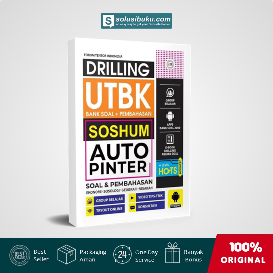 Buku The King Bedah Soal dan Materi TPS UTBK 2023 (Forum Edukasi)-UTBK DRILL SOSHUM