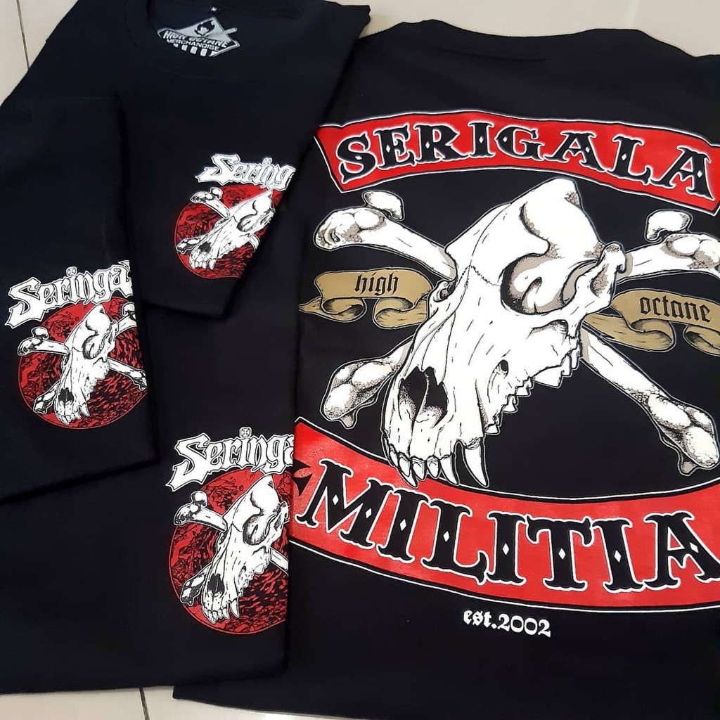 T-shirt Seringai 'Chopper' Official Merchandise