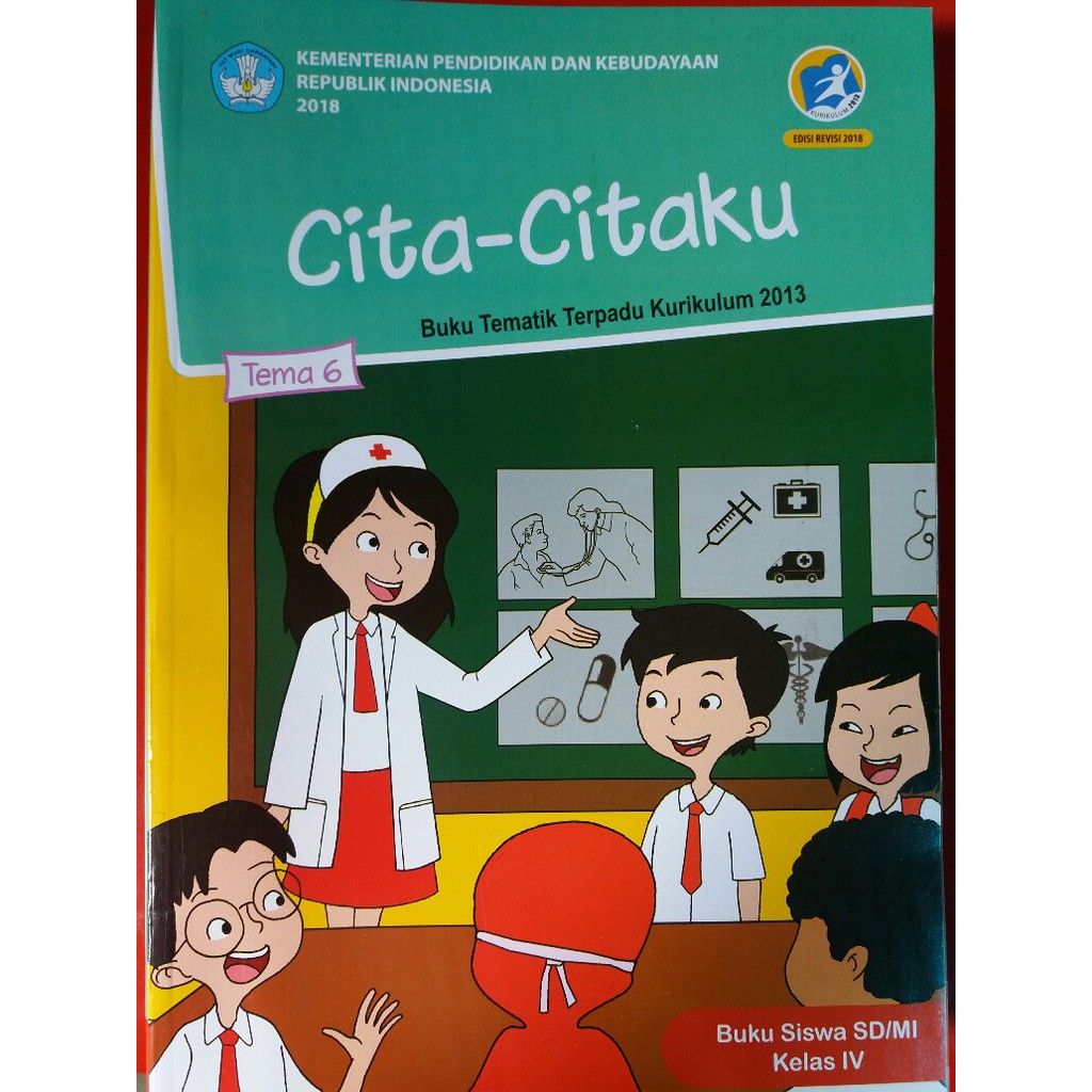 Buku Tematik Kelas 4 Tema 6 Edisi Revisi 2018