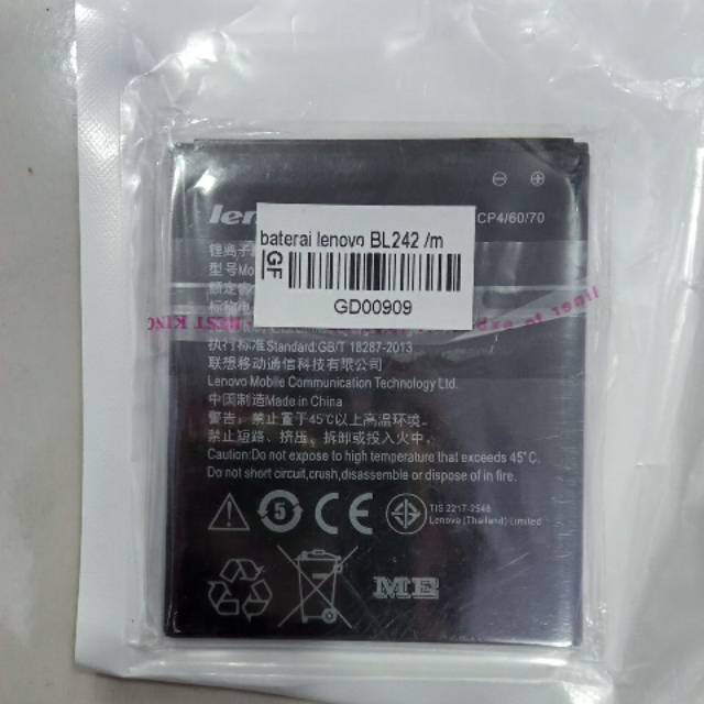 BATERAI LENOVO A6000 BL242